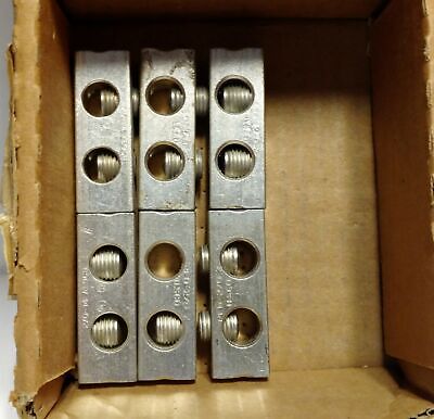 6 Ilsco PED-2-2/0-Z Solderless Lug Connectors