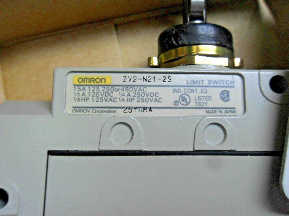 OMRON ZV2-N21-2S LIMIT SWITCH