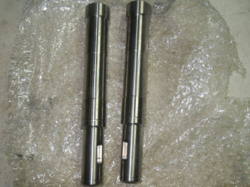 2 STAINLESS STEEL 2.5 CM BY 22.5 BY 3.5 CM PUMP SHAFTS