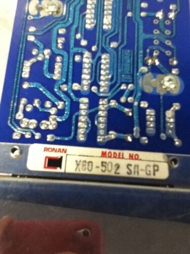 RONAN X80-502-SA-GP CIRCUIT BOARD