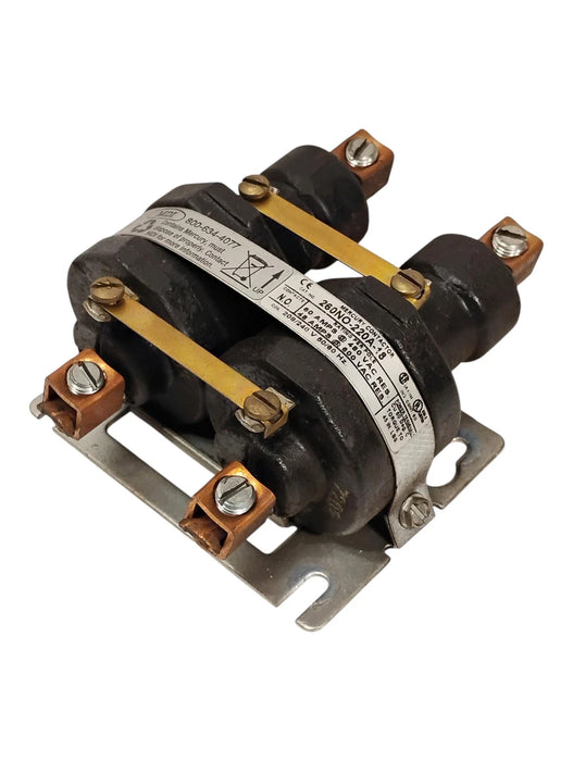 MDI 260NO-220A-18 208/240 VAC 60 A 2-Pole Contactor