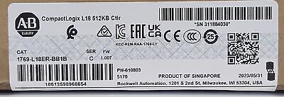 Allen-Bradley 1769-L18ER-BB1B CompactLogix 512KB PLC Processor