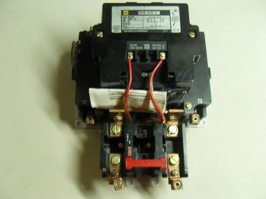 Square D 8536Seo2 Starter Nema Size 3