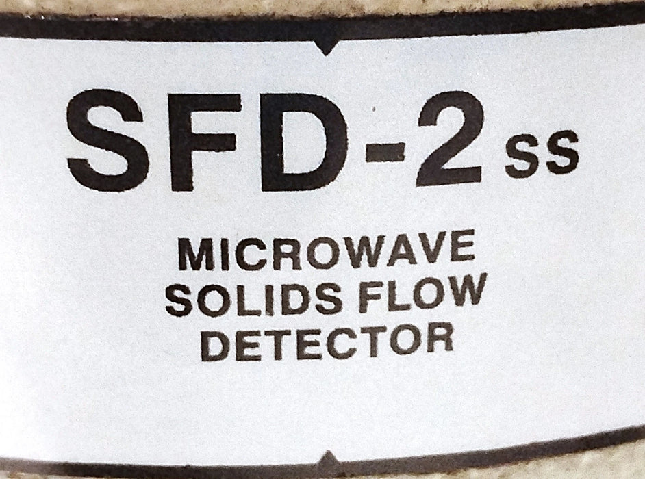 Monitor SFD-2SS Microwave Solids Flow Detector in NEMA 4 Enclosure