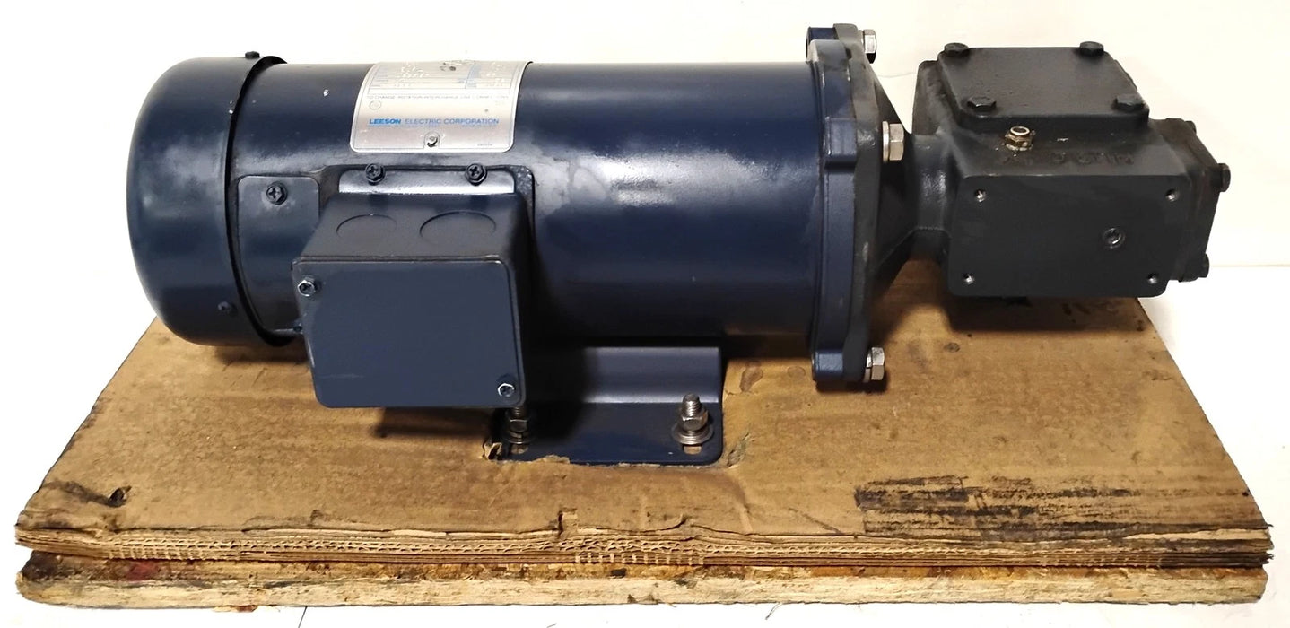 Leeson 098069.00 180V 3/4HP 1750RPM Permanent Magnet Motor w/ Hub City 022060358