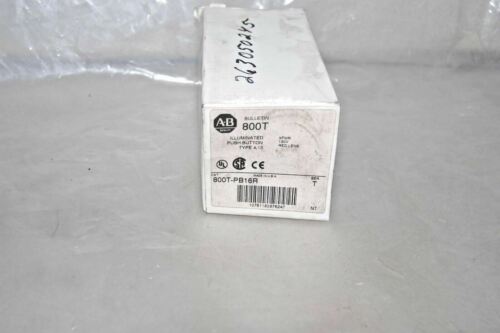 Allen-Bradley Illuminated Push Button Red 800T-PB16R
