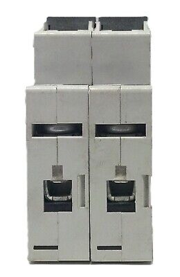 Eaton FAZ-C16/2 16 A 2 P Din Rail Mount Miniature Circuit Breaker