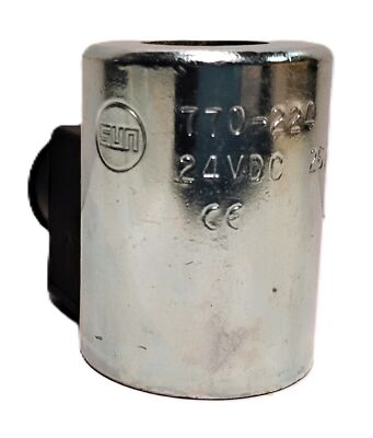 Sun Hydraulics 770-224 24 V DC Solenoid Coil w/ 26.2 Ohms Ω TVS Diode