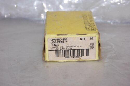 6 Bussmann Fuses LPN-RK-8SP