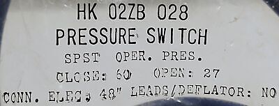 Robertshaw HK02ZB028 Low Pressure Switch