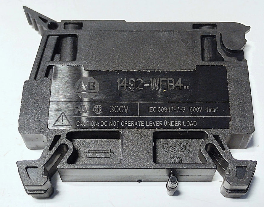 Allen-Bradley 1492-WFB4 300 V Fusible Terminal Blocks
