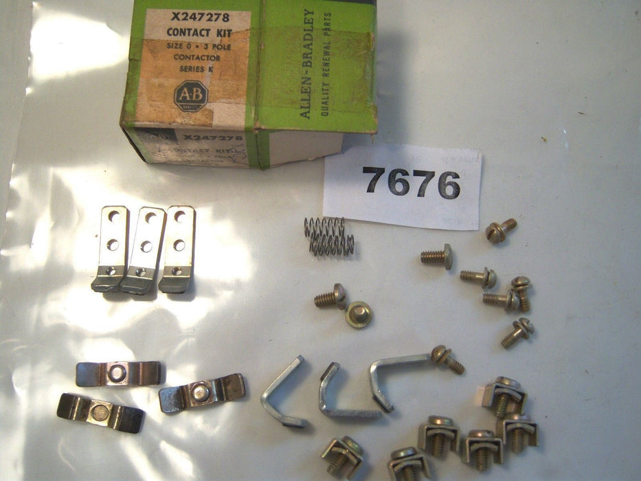 Allen-Bradley Contact Kit X247278 Size 0 3P