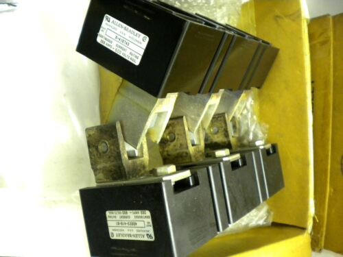 Lot of 2 Allen-Bradley Fuse Block & Disconnect 40023-419-01 & X-410743
