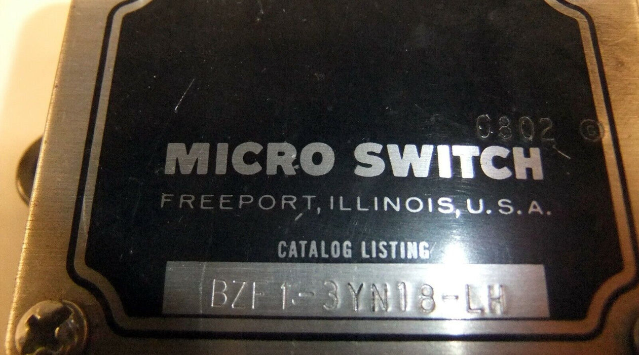 Microswitch Limit Switch BZF1-3YN18-LH
