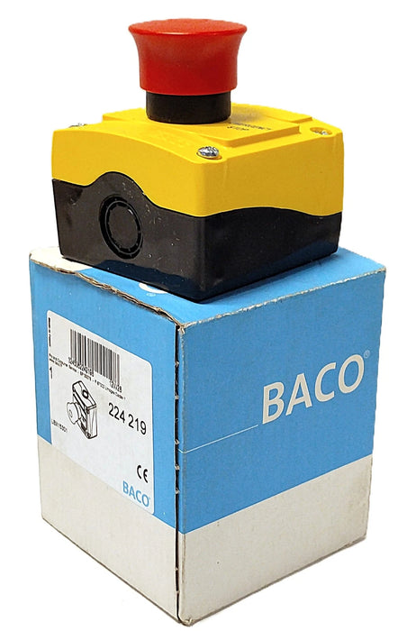 BACO LBX15301 224-219 Push-Pull Emergency Stop in Enclosure