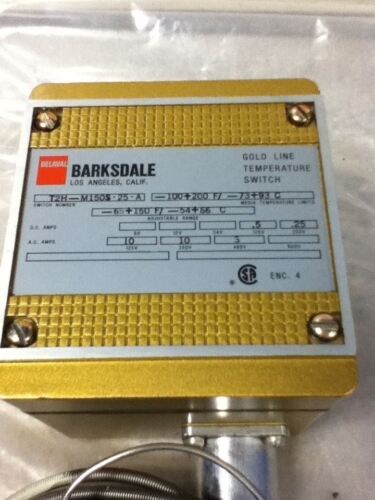 BARKSDALE T2H-M150S-25-A TEMPERATURE SWITCH