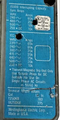 Westinghouse JDB3200W Circuit Breaker