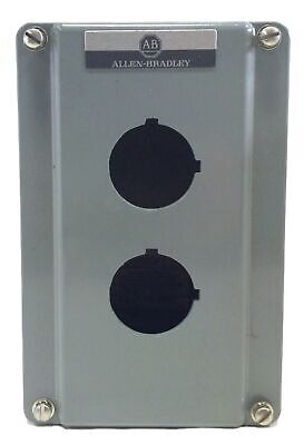 Allen-Bradley 800T-2TZ Ser M Die-Cast 2-Unit Push Button Enclosure