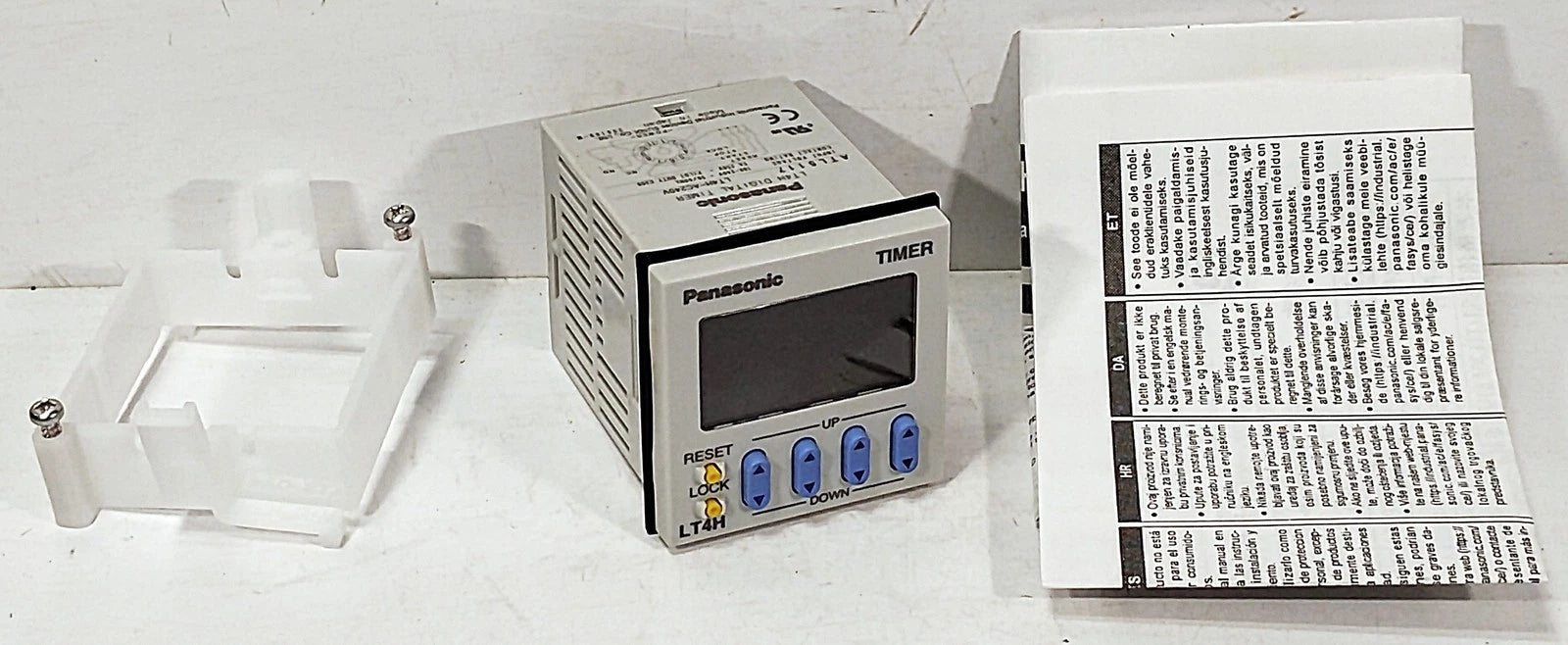 Panasonic LT4H-AC240V 240 V Ac 0.001 Sec-999.9 Hrs PLC Timer module