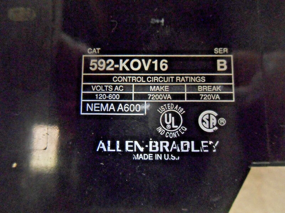 Allen-Bradley 105-A30NDKOV Contactor Relay Assembly