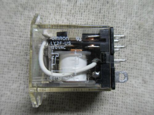 1 LOT OF 50 OMRON LY2F-US 120VAC RELAYS