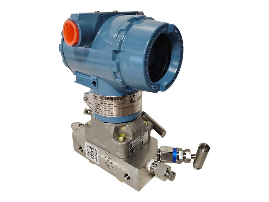 Emerson Rosemount 3051CD1A02A1AS5M5 0-25INH2O 2000PSI Smart Pressure Transmitter