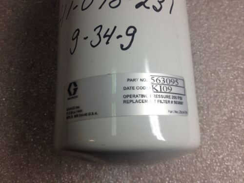 Graco 563095 Replacement Filter