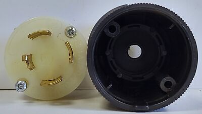 Hubbell HBL7411C 20 A 3 Phase 120/208 VAC Non-Grounding Male Twist-Lock Plug