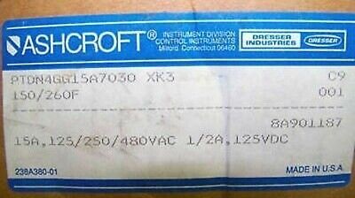 Ashcroft PTDN4GG15A7030 Temperature Regulator