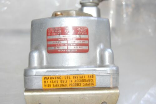 BARKSDALE PRESSURE SWITCH DIT-H18