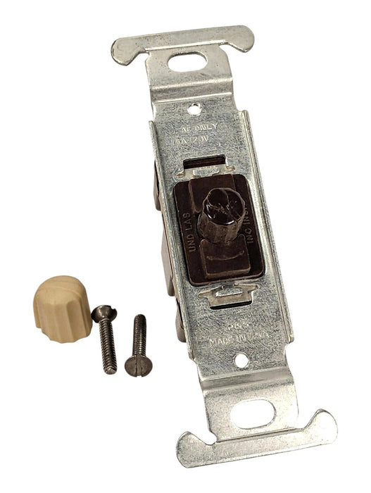 Pass Seymour 1593 ROTO-GLO 120 V AC 15 A Brown Three-Way Switch