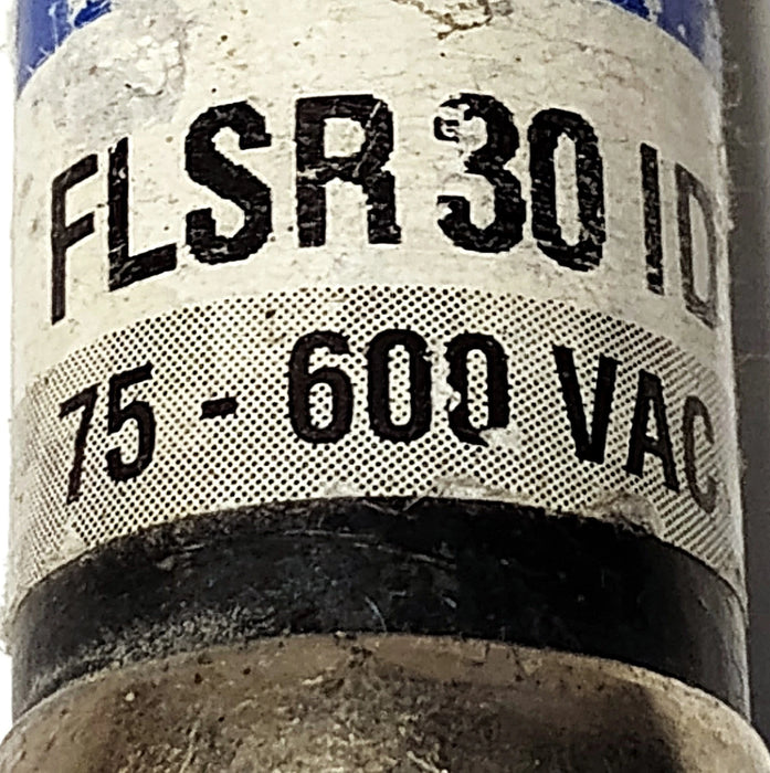 Littelfuse FLS-R-30-ID 75-600 V AC 30 A Time-Delay Fuse w/ Indicator