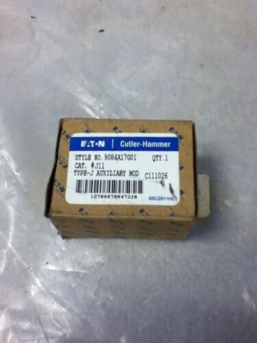 Eaton Cutler-Hammer 9084A17G01 2 NC / 2 NO Type J Model C Auxiliary Contact
