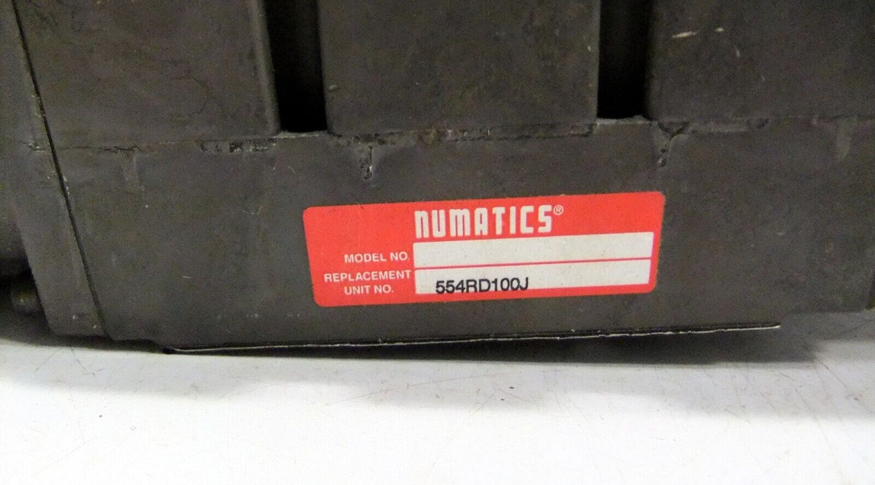 Numatics 554RD100J Control Valve Double Sided with Gauges