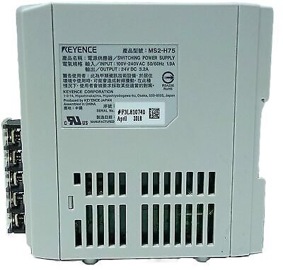 KEYENCE MS2-H75 24 V DC 3.2 A 75 W Switching Power Supply