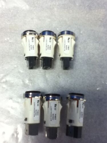 LOT OF 6 LEDTRONICS P850 LAMP HOLDERS
