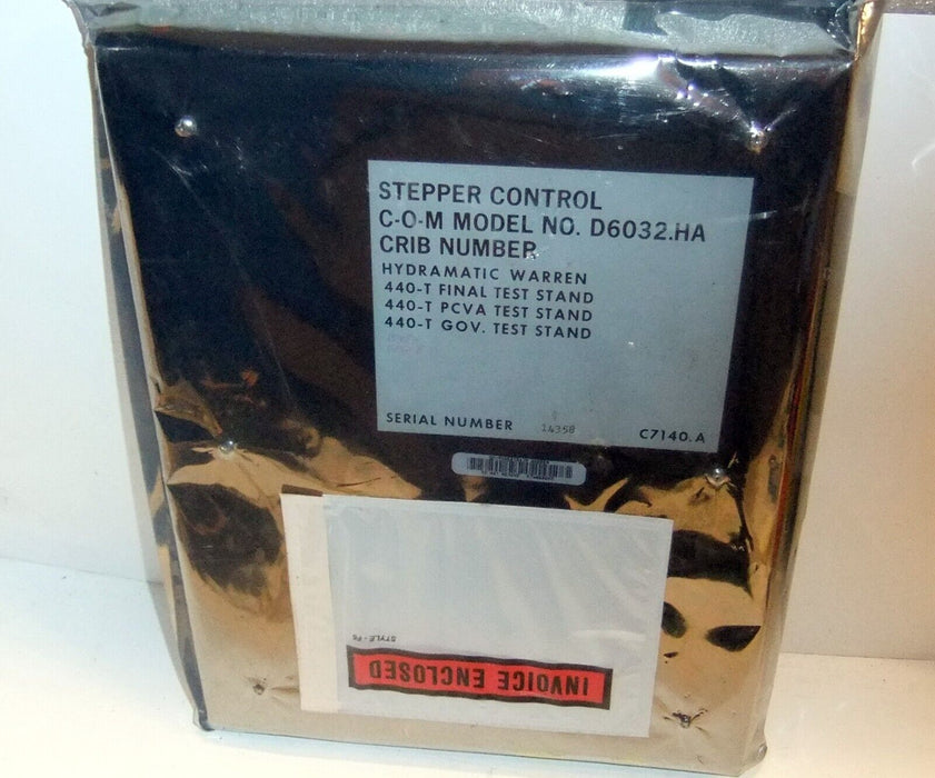 Control-O-Mation D6032.HA Stepper Control