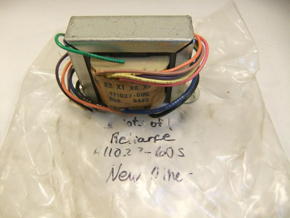 NEW Reliance ELECTRIC 411027-60S TRANSFORMER