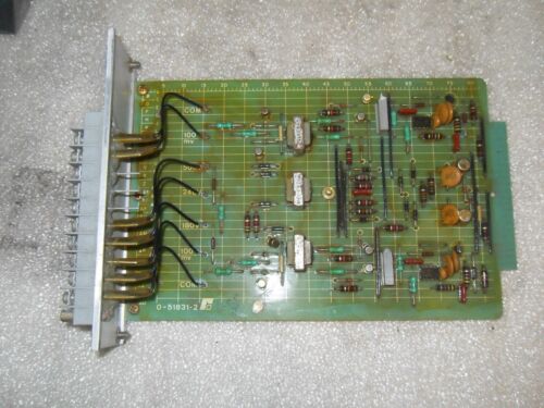 Reliance Electric 0-51831-2 Current Voltage Card