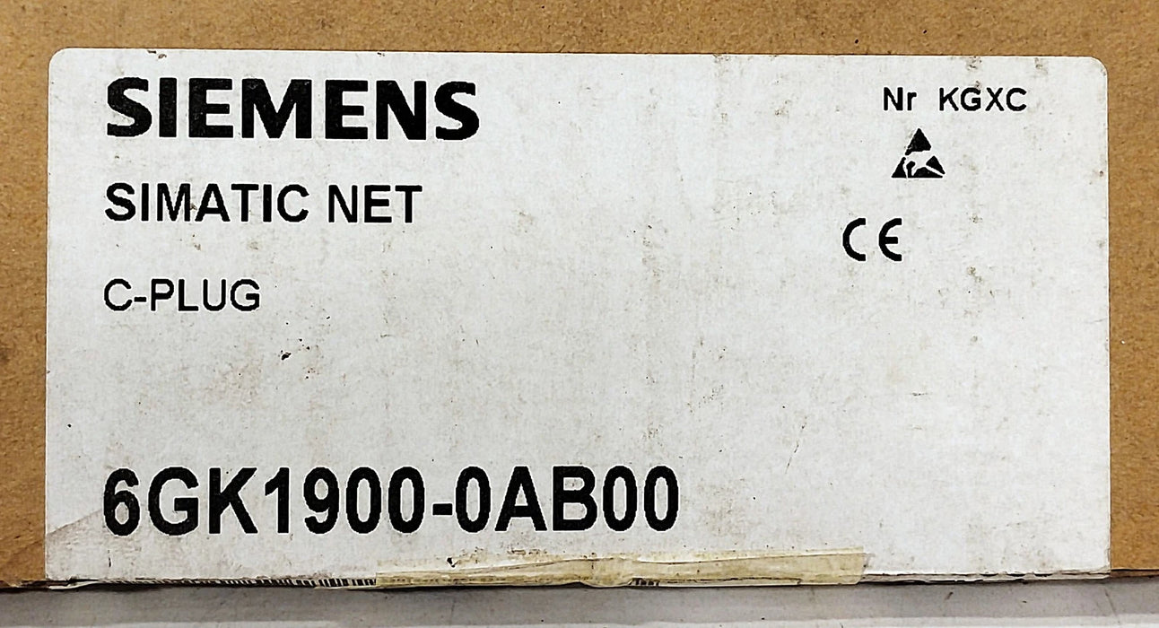 Siemens 6GK1900-0AB00 Version 02 Simatic Net C-Plug / 32 MB Memory Card