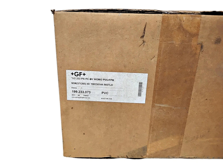 Georg Fischer 199.233.073 1/2" Pneumatic Actuated 2-Way Ball Valve