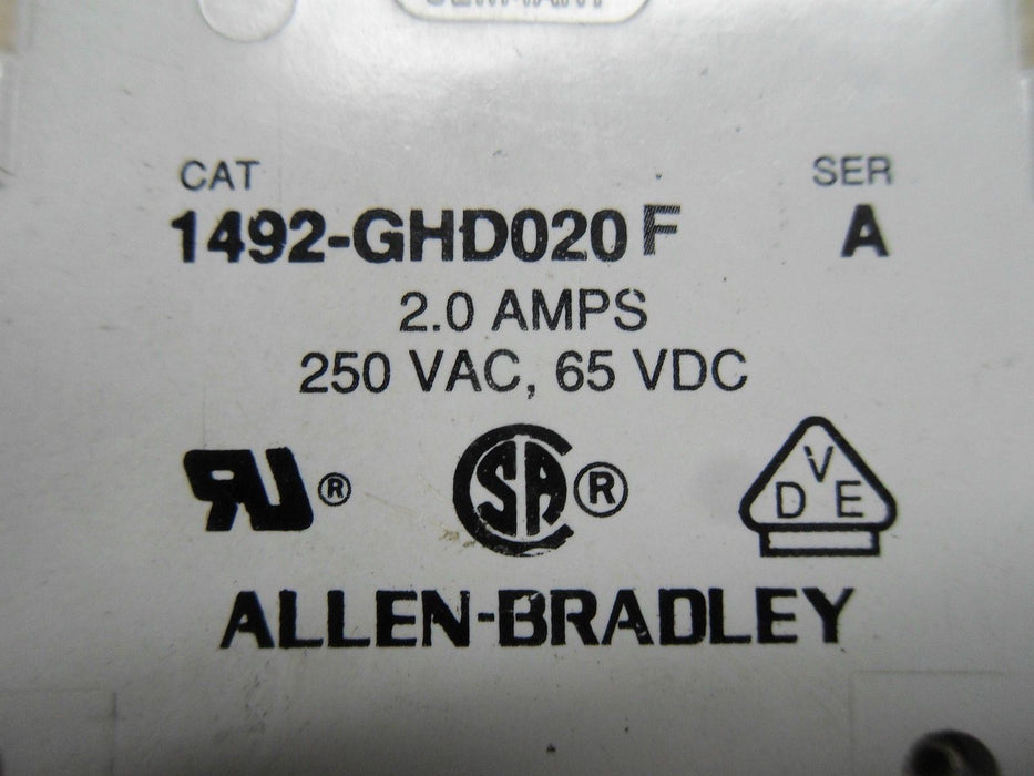 Allen-Bradley 1492-GHD020F Circuit Breaker