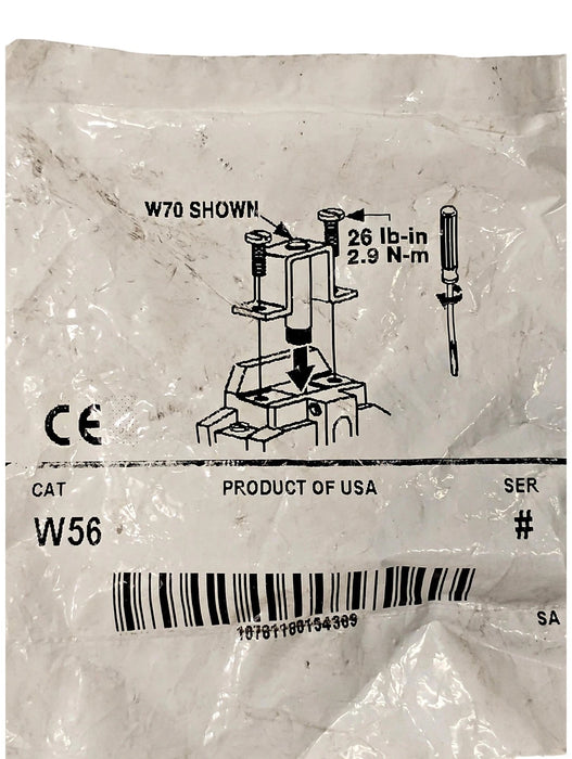 Allen-Bradley W56 Class 20 Heater Element for Eutectic Alloy Type Overload Relay