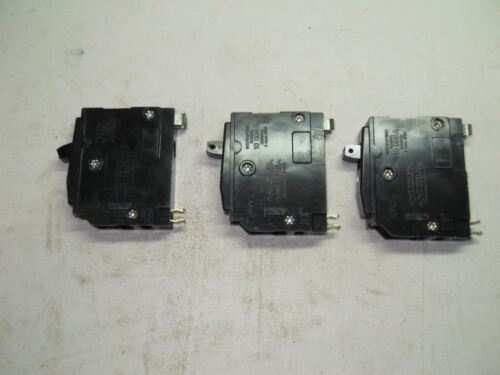 3 Square D Type QO Circuit Breakers