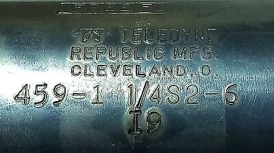 Teledyne 459-11/4S2-6 5000 psi High Pressure Check Valve