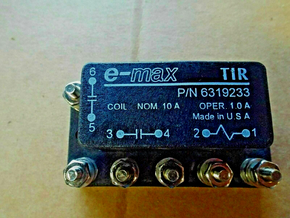 E-Max Relay Trip Indication 6319233