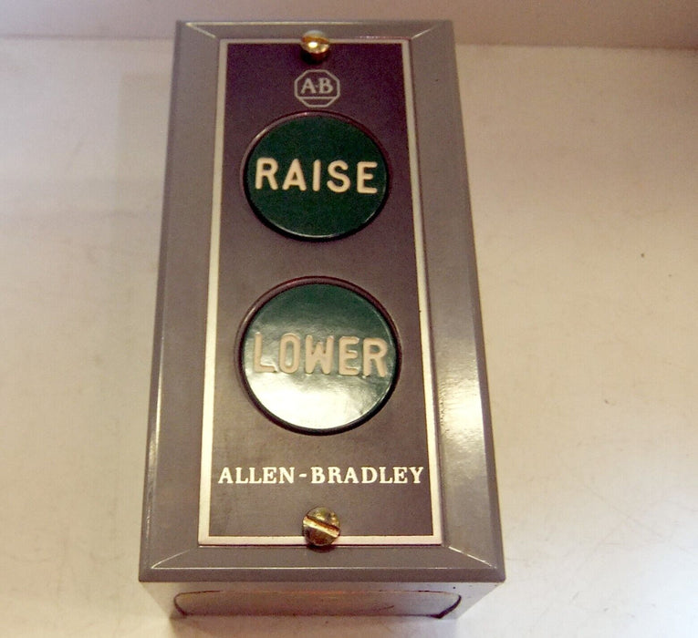Allen-Bradley Push Button Station Raise Lower 800S-2SD
