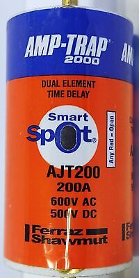 Ferraz Shawmut AJT200 Smart Spot 600V 200A Current-Limiting Time-Delay Fuse