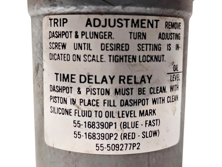GE 124YOA2808A 600 V 20 A Dashpot Relay