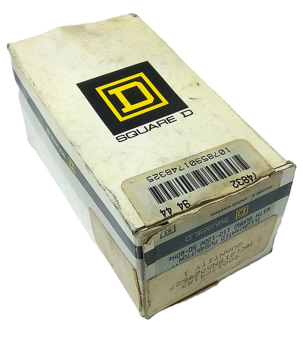 Allen-Bradley 9001-TP-41 R3 110-120 V AC Red Illuminated Pushbutton